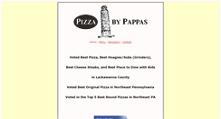 Desktop Screenshot of pizzabypappas.com